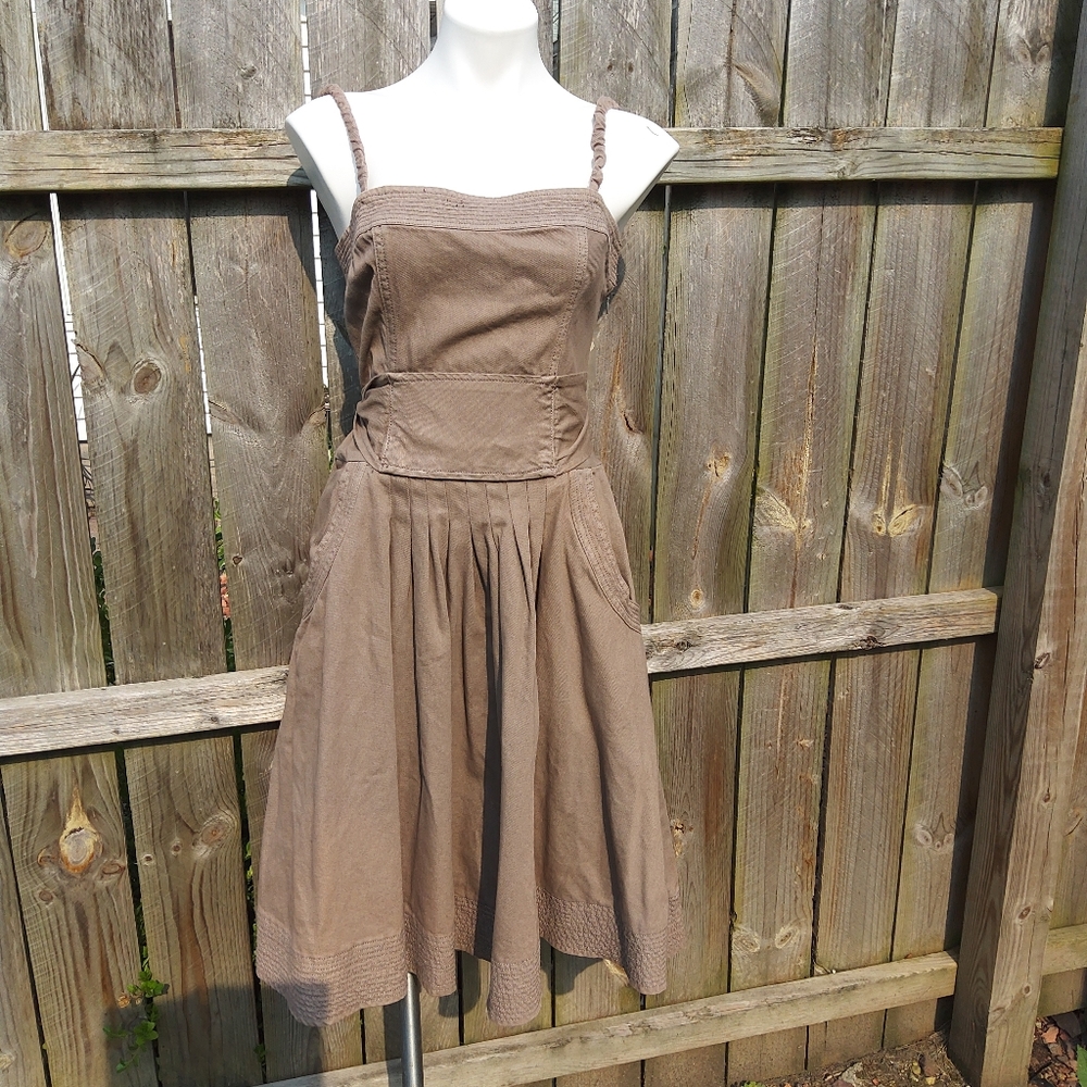 FREE PEOPLE TIE BACK DRESS